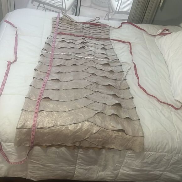 K Jordan Woman’s Dress Sz 18 Adjustable Straps Slimming Tiered India - Picture 11 of 11